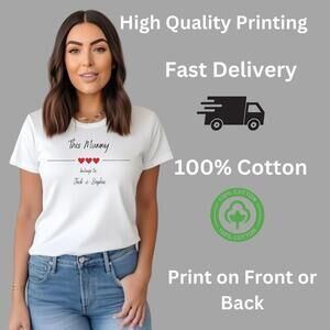 First Mothers Day Shirt New Mom Gift Tee